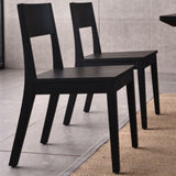 Sedia moderna in legno spostano a braccio con gambe di cenere per sala da pranzo