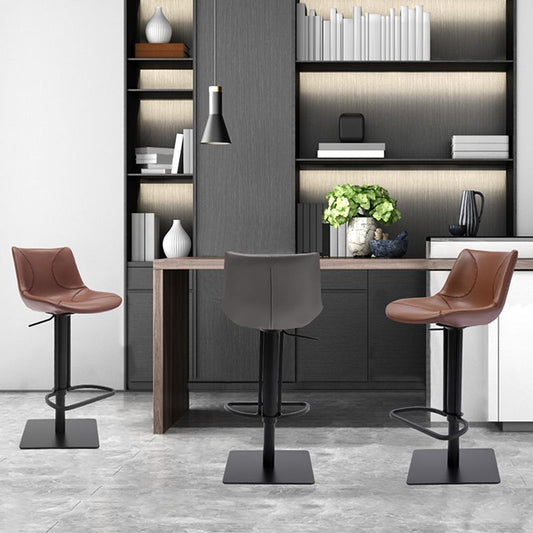 Industrial Counter Height Stools Armless Counter Chair for Restaurant