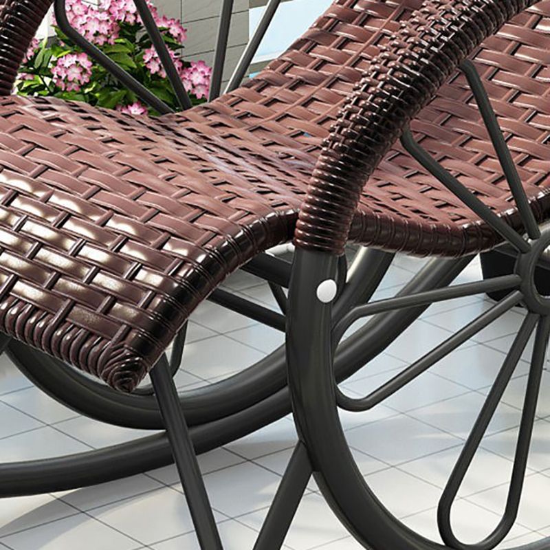 Chaise à bascule de roquage de roquage contemporain