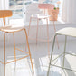 Modern Bar-stool Plastic Counter Bar Stool for Kitchen Bar with Metal Legs Clearhalo 'Bar Furniture' 'Bar Stools' 'bar_stools' 'furn' 'furn_bar_stools' 'Furniture' 'furniture_bar_stools' 'Kitchen & Dining Furniture' 1200x1200_a8cba7e6-adb6-457c-a4be-a1ef188d72b9