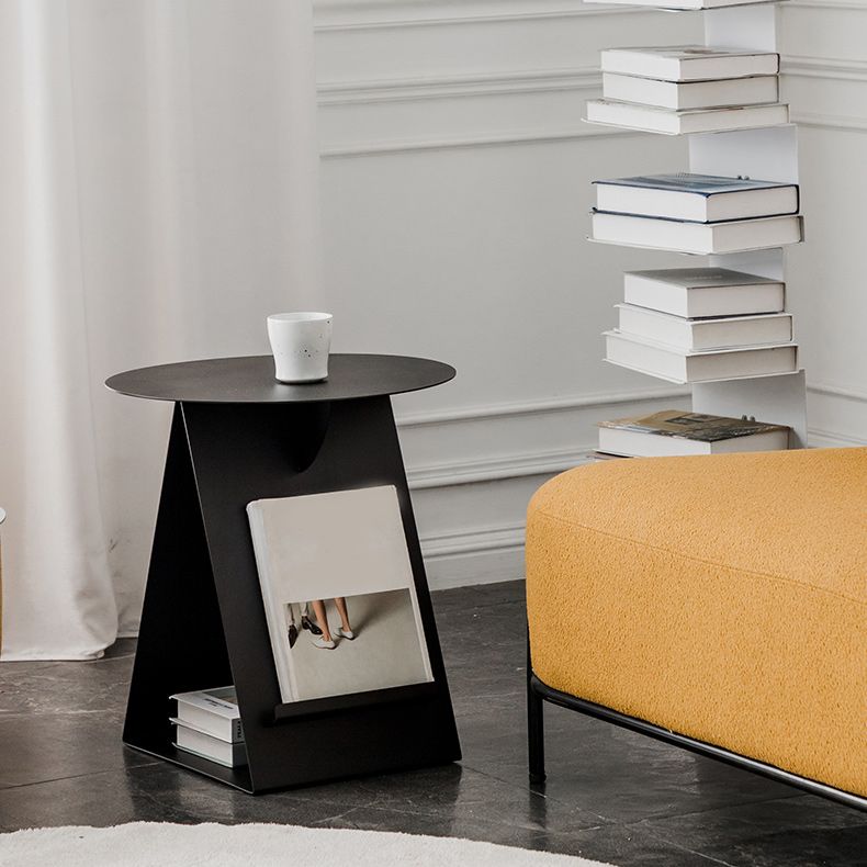 Mesa de metal de la tabla final abstracta de mediados de siglo MESTERA MEDIA PARA SOFA