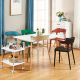 Modern Style Plastic Dining Chair Stackable Dining Armless Side Chairs for Kitchen Clearhalo ' kitchen&dining_furn' 'Dining Chairs' 'Dining Tables & Seating' 'dining_chair' 'furn' 'furn_dining_chair' 'Furniture' 'furniture_dining_chair' 'Kitchen & Dining Furniture' 'kitchen' 1200x1200_a8ce88eb-a07e-4436-8ecc-6590a5a940b4