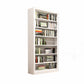 Metal Open Back Bookshelf Modern Rectangle Standard Bookcase