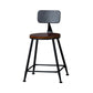 Indoor Industrial Style Wood Top Barstool Metal 4 Legs Bar Stool with Pedal Clearhalo 'Bar Furniture' 'Bar Stools' 'bar_stools' 'furn' 'furn_bar_stools' 'Furniture' 'Kitchen & Dining Furniture' 1200x1200_a8d12046-1129-43a8-bc96-ffbfa81023e3