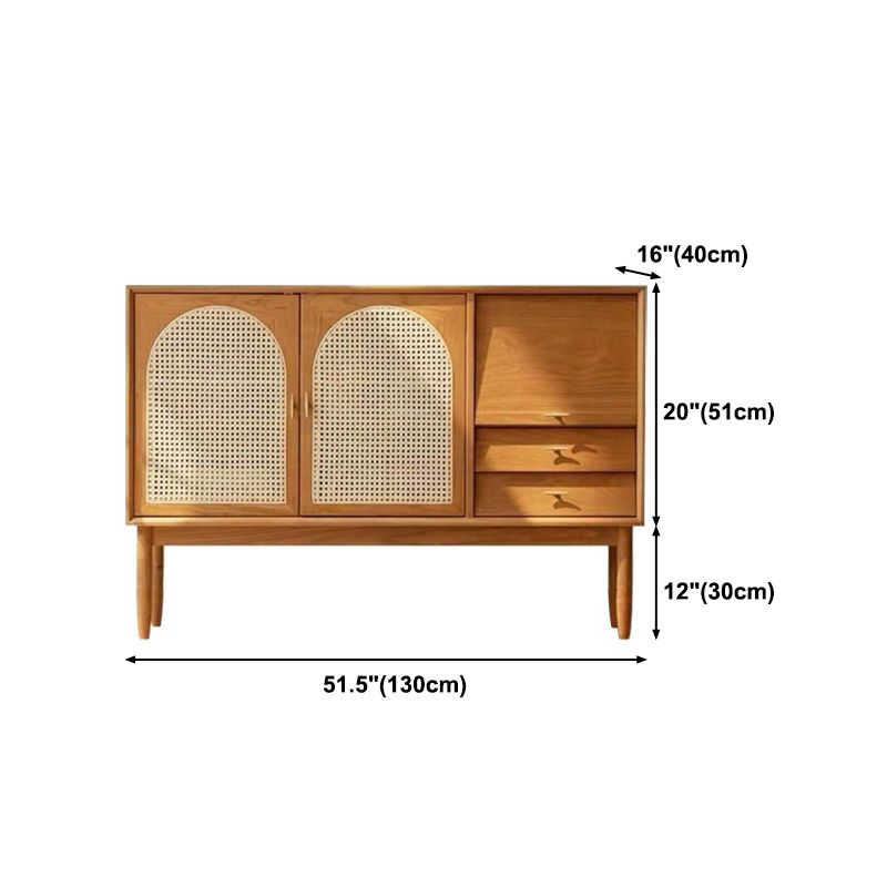 Sideboard in stile lussuoso mobile in legno con cassetti e porte