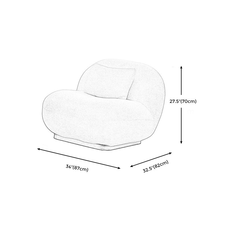 Beige Scandinavian Curved Sofa Tight Back Couch with Tuxedo Arm Clearhalo 'furn' 'furn_sofas' 'Furniture' 'furniture_sofas' 'Living Room Furniture' 'Sofa' 'sofas' 1200x1200_a8d1fd9e-d176-49eb-adde-1464aec22e75