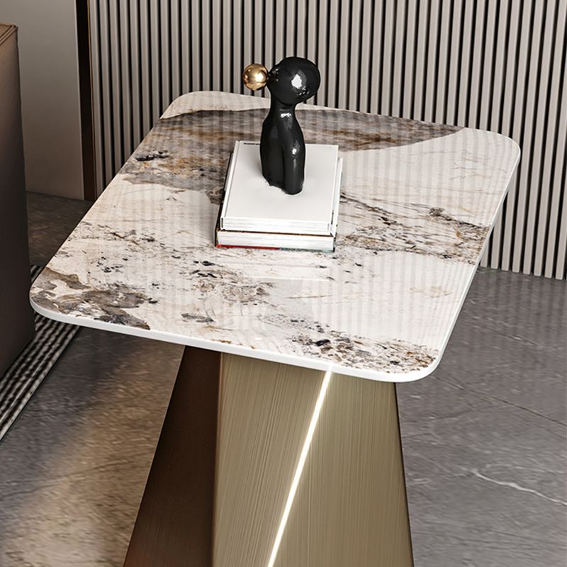 Table d'appoint en acier en acier de 20,5 "de haut de haut