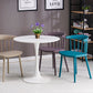 Sillas sin brazo de silla de comedor de estilo contemporáneo con patas de plástico para el hogar