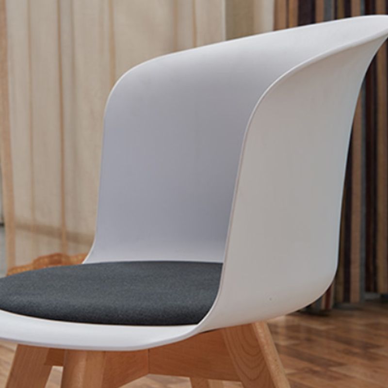 Contemporary Style Side Chair Oak Solid Wood Dining Side Chair Clearhalo 'Dining Chairs' 'Dining Tables & Seating' 'dining_chair' 'furn' 'furn_dining_chair' 'Furniture' 'furniture_dining_chair' 'Kitchen & Dining Furniture' 1200x1200_a8d487dd-3a3f-430b-be67-de407426d4c0