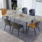 Industrial Metal Dining Room Chairs Armless Wingback Side Chair for Home Use (Set of 2) Clearhalo ' kitchen&dining_furn' 'Dining Chairs' 'Dining Tables & Seating' 'dining_chair' 'furn' 'furn_dining_chair' 'Furniture' 'furniture_dining_chair' 'Kitchen & Dining Furniture' 'kitchen' 1200x1200_a8dae17e-38fc-4be1-b2d3-d94467425f95