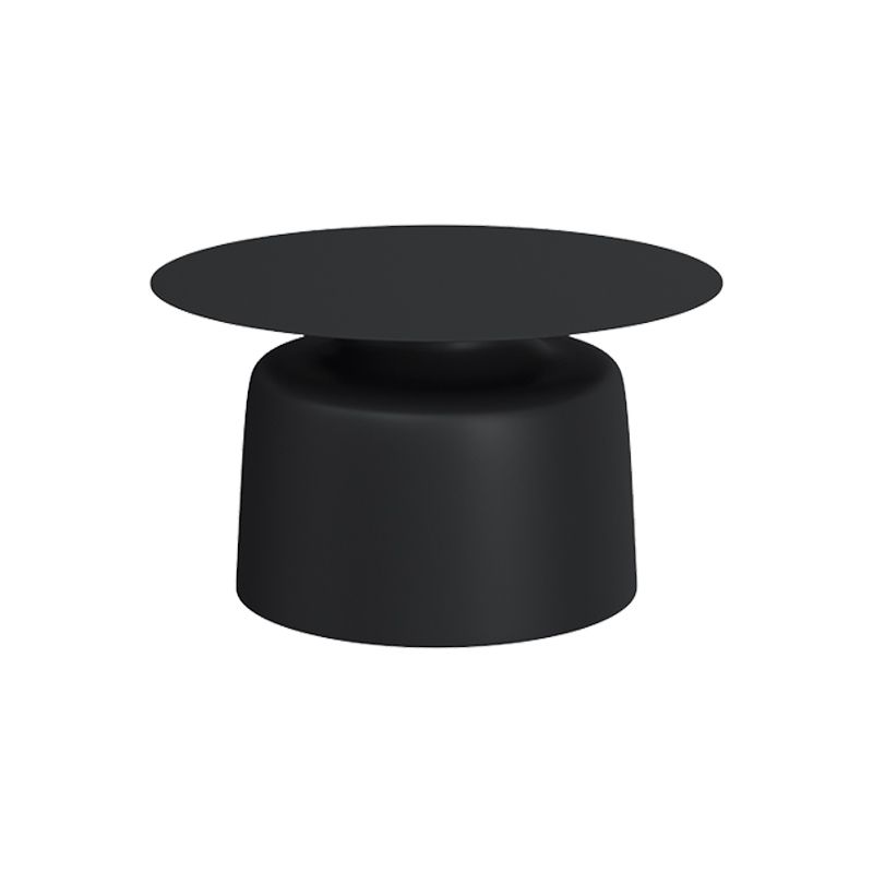 Mid-century Modern Pedestal Cocktail Table Iron Round Top Coffee Table Clearhalo 'Coffee & Accent Tables' 'Coffee Tables' 'coffee_tables' 'furn' 'furn_coffee_tables' 'Furniture' 'Living Room Furniture' 1200x1200_a8db88ad-86f9-4236-b4e5-f5a10dd635f8