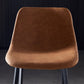 Scandinavian Leather Restaurant Stool Matte Finish Footrest Barstool Clearhalo 'Bar Furniture' 'Bar Stools' 'bar_stools' 'furn' 'furn_bar_stools' 'Furniture' 'furniture_bar_stools' 'Kitchen & Dining Furniture' 1200x1200_a8dc4b30-d2f5-421d-ad62-008c93836290