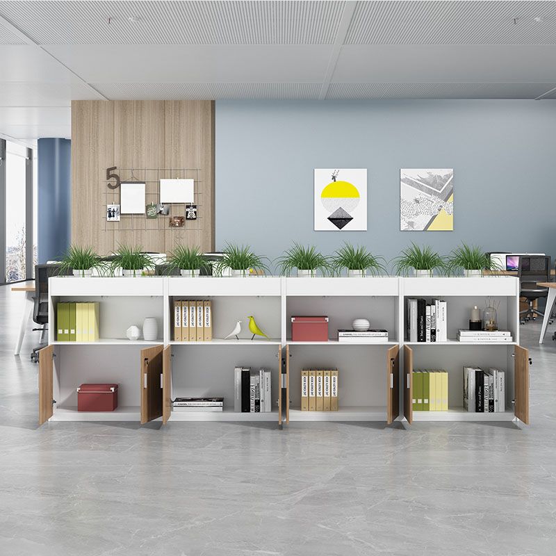 Mobile moderno di bloccaggio a chiave di bloccaggio in legno archiviazione di archiviazione laterale