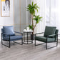 Industrial Metal Armchair Leather Upholstered Accent Armchair Clearhalo 'Accent Chairs' 'accent_chairs' 'Chairs & Seating' 'furn' 'furn_accent_chairs' 'Furniture' 'Living Room Furniture' 1200x1200_a8de88c0-4c15-43f8-9417-263f0643f206
