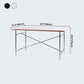 Modern Wood Rectangle Dining Table Standard Kitchen Dining Table with 4 Legs Clearhalo ' dining_table' 'Dining Tables & Seating' 'Dining Tables' 'furn' 'furn_dining_table' 'Furniture' 'furniture_dining_table' 'Kitchen & Dining Furniture' 'kitchen&dining_furn' 'kitchen' 'kitchen_dining_table' 1200x1200_a8deb7ba-1ea7-4f62-94d6-6a4333adaa10