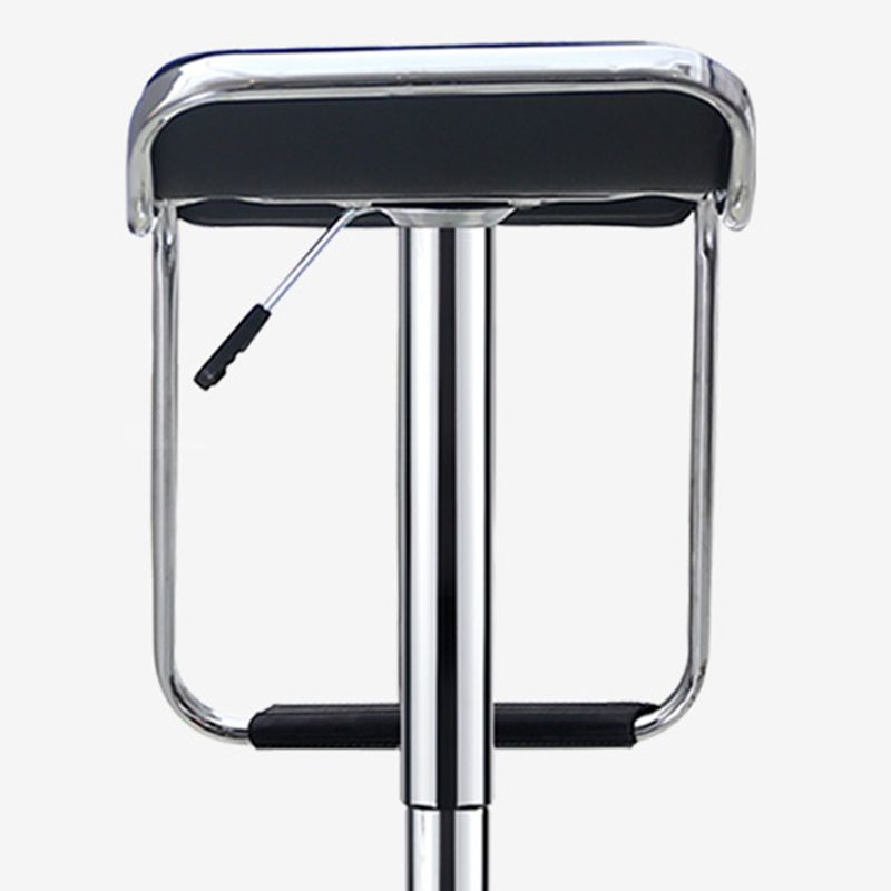 Industrial PU Leather Upholstered Barstool Adjustable Height Swivel Bar Stools Clearhalo 'Bar Furniture' 'Bar Stools' 'bar_stools' 'furn' 'furn_bar_stools' 'furniture_bar_stools' 'Kitchen & Dining Furniture' 'kitchen&dining_furn' 'kitchen' 'kitchen_furn' Furniture' 1200x1200_a8df4b57-7519-4bb0-baa1-367173c04e0e