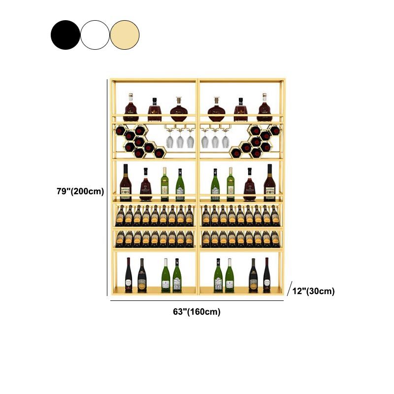 Étagère à vin moderne.