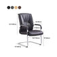 Silver Metal Modern Conference Chair High Back Leather Conference Chair Clearhalo 'furn' 'furn_office_chair' 'Furniture' 'furniture_office_chair' 'Office Chairs' 'Office Furniture' 'office_chair' 1200x1200_a8e09b16-9be5-4f16-9c9b-aa4dd1a6af55