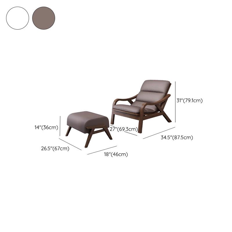 Chaise à bascule moderne du milieu du siècle