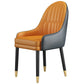 Leather Contemporary Home Side Chair Parsons Chair of 21'' Wide Chairs Clearhalo ' kitchen&dining_furn' 'Dining Chairs' 'Dining Tables & Seating' 'dining_chair' 'furn' 'furn_dining_chair' 'Furniture' 'furniture_dining_chair' 'Kitchen & Dining Furniture' 'kitchen' 1200x1200_a8e2c860-c5eb-4746-b412-fcb85c71d12c