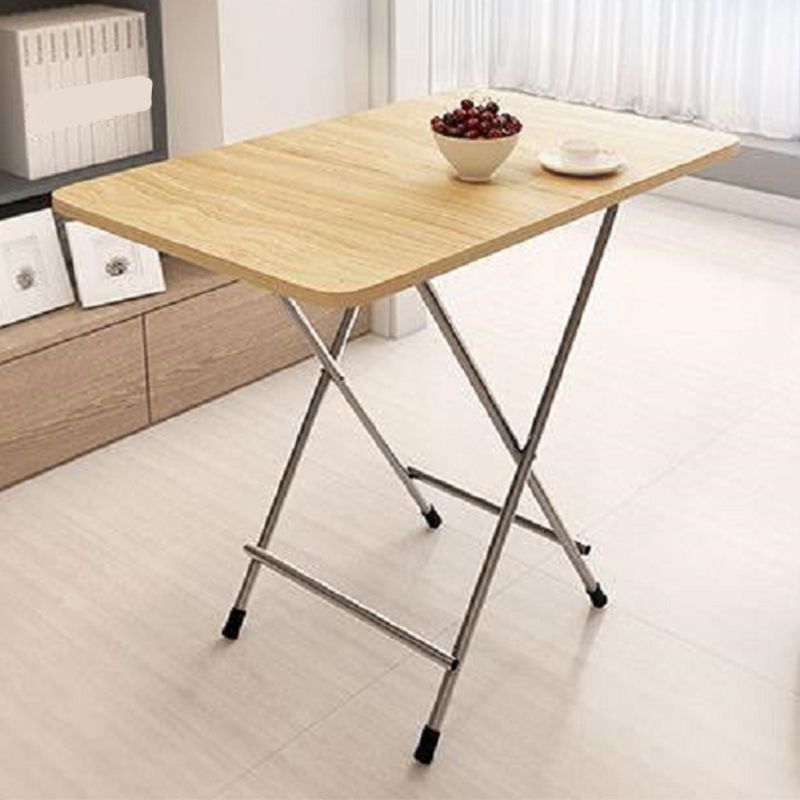 Tavolo in legno e metallo in stile moderno di metà secolo tavolo da pranzo minimalista