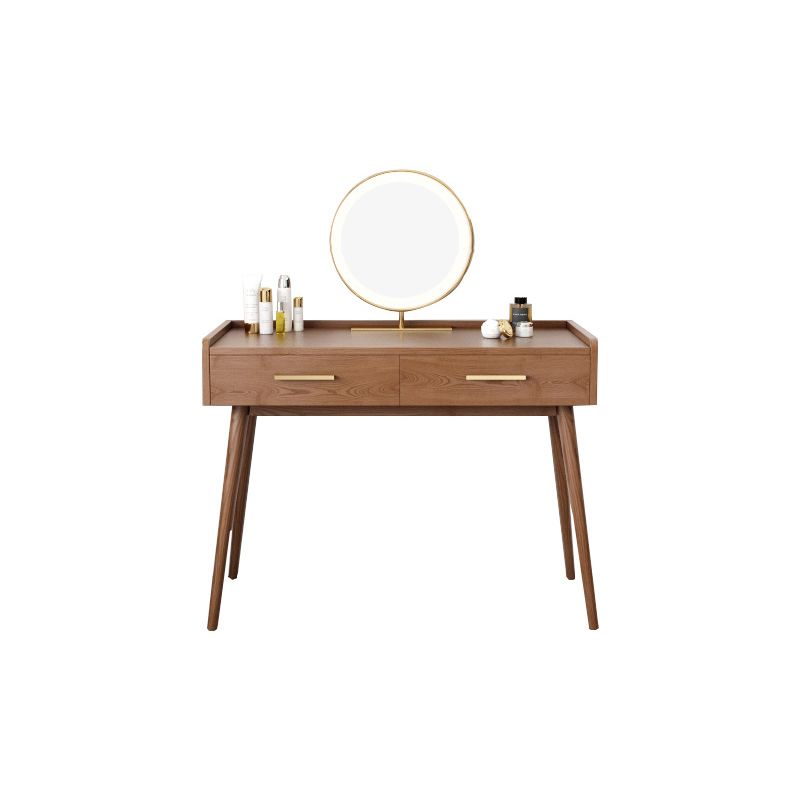 Traditional Wooden Makeup Vanity Set With Drawer for Bedroom Clearhalo 'Bedroom Furniture' 'furn' 'furn_makeup_vanities' 'Furniture' 'Makeup Vanities' 'makeup_vanities' 1200x1200_a8e9ae08-2b0f-4960-99be-8a2c8c7b88e9