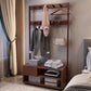Wooden Wardrobe Armoire Modern Bedroom Armoire with Storage Shelves