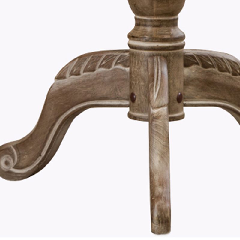 23.6"/28.3" Tall Pedestal End Table Natural/brown/black/white Round Wood Side End Table Clearhalo 'Coffee & Accent Tables' 'End & Side Tables' 'end_side_tables' 'furn' 'furn_end_side_tables' 'Furniture' 'Living Room Furniture' 1200x1200_a8f0add6-c8a2-464f-819c-b9e3923eff4b