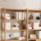 Modern Style Open Back Bookshelf Vertical Wooden Bookcase with Drawers Clearhalo 'Bookcases' 'furn' 'furn_bookcases' 'Furniture' 'Office Furniture' 1200x1200_a8f17029-4032-4d68-8ae1-91a6ef8bb9df