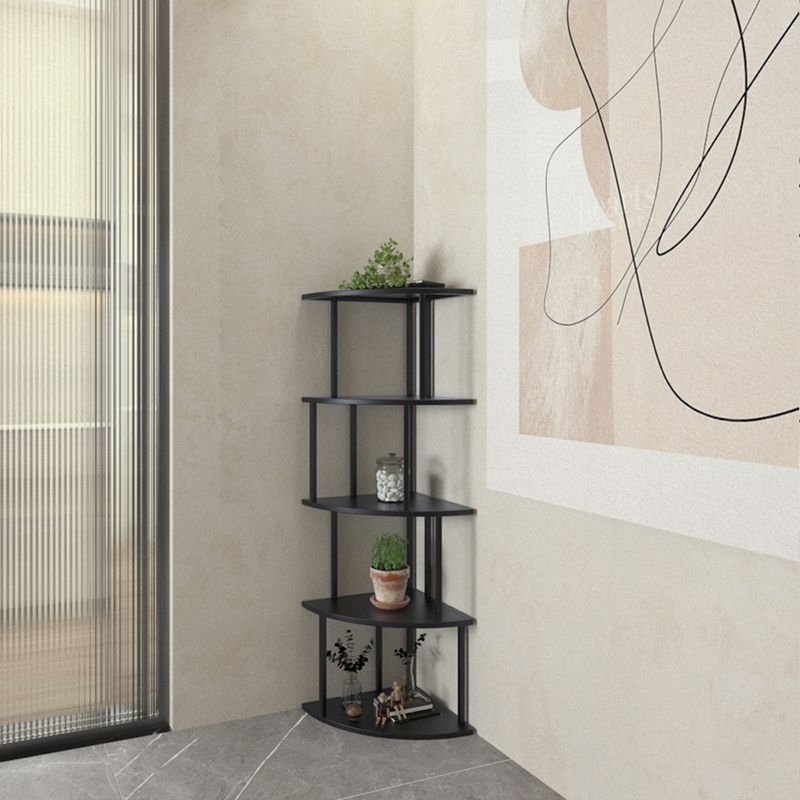 Scandinavian Iron Corner Bookshelf Vertical Open Bookcase for Bedroom Clearhalo 'Bookcases' 'furn' 'furn_bookcases' 'Furniture' 'furniture_bookcases' 'Office Furniture' 1200x1200_a8f29c86-e599-46d7-9ffa-6641f7d68d45