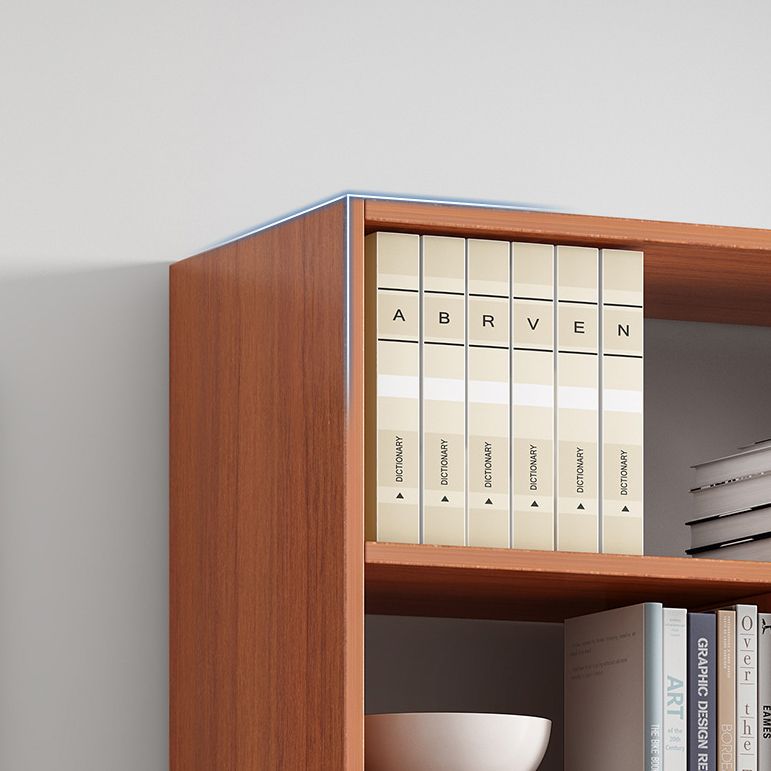 Floor Standard Bookshelf with Drawer Living Room Wooden Bookcase Rack Shelf