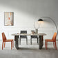 Modern Sintered Stone Dining Round Table Set 1/4/5 Pieces Dining Set