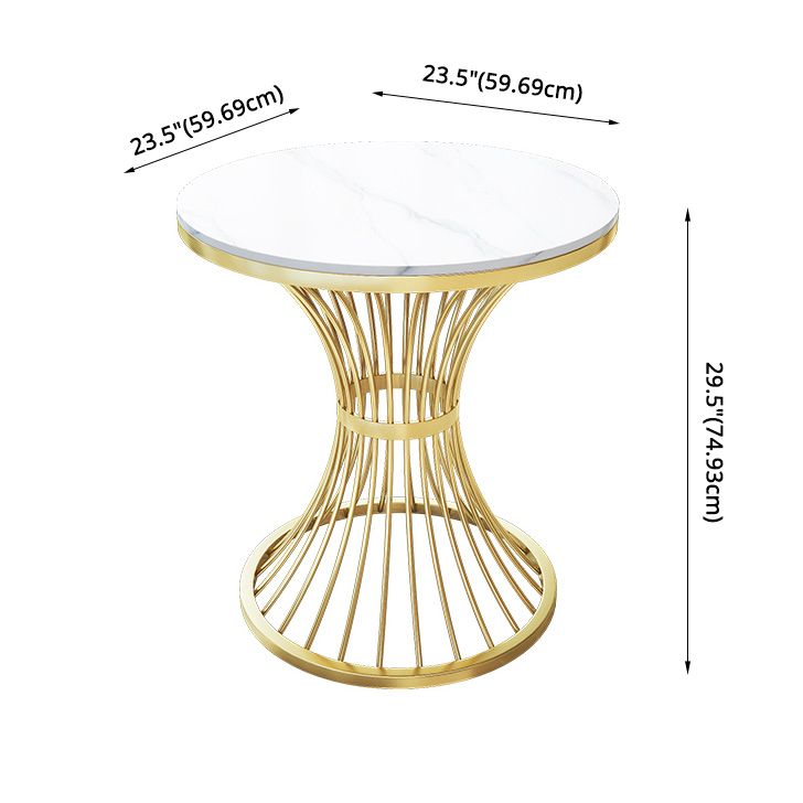 Sintered Stone Scandinavian Dining¬†Room¬†Table¬†Set with Round Table and Metal Base Dinette Set Clearhalo 'Dining Room Sets' 'Dining Tables & Seating' 'dining_room_set' 'furn' 'furn_dining_room_set' 'Furniture' 'furniture_dining_room_set' 'Kitchen & Dining Furniture' 'Kitchen Furniture' 'kitchen&dining_furn' 'kitchen' '„Éõ„Éº„É†' 1200x1200_a8f5a39b-86fa-4e30-8100-f72ae9a46899