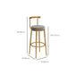 Modern Style Pub Dining Set 1/2 Pieces Solid Wood Counter Set