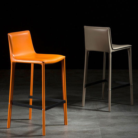 Tabourets de comptoir en métal contemporain tabourets bas pour barreaux pour bar