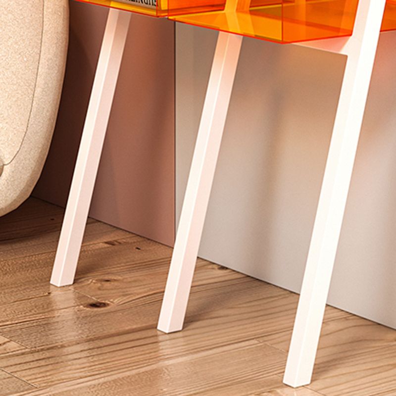 Contemporary Geometric Bookshelf Acrylic Bookshelf,11.8"L x 9.4"W x 35.4"H Clearhalo 'Bookcases' 'furn' 'furn_bookcases' 'Furniture' 'furniture_bookcases' 'kitchen' 'kitchen_bookcases' 'Living Room Furniture' 'Office Furniture' 1200x1200_a8f87b8d-0561-40e7-97cd-8d7048de32b6