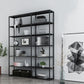 Modern Style Open Bookshelf Metal Etagere Bookcase for Office Clearhalo 'Bookcases' 'furn' 'furn_bookcases' 'Furniture' 'furniture_bookcases' 'kitchen' 'kitchen_bookcases' 'Living Room Furniture' 'Office Furniture' 1200x1200_a8f91775-9f56-4c57-9b53-8485239c9aac