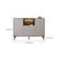 Stone Media Console TV Stand Modern TV Stand Console with 2 Drawers Clearhalo 'furn' 'furn_tv_stands_entertainment_centers' 'Furniture' 'Living Room Furniture' 'TV Stands & Entertainment Centers' 'TV Stands & Media Storage Furniture' 'tv_stands_entertainment_centers' 1200x1200_a8fe1f2d-a37f-461d-9af6-4b1ae085fabb