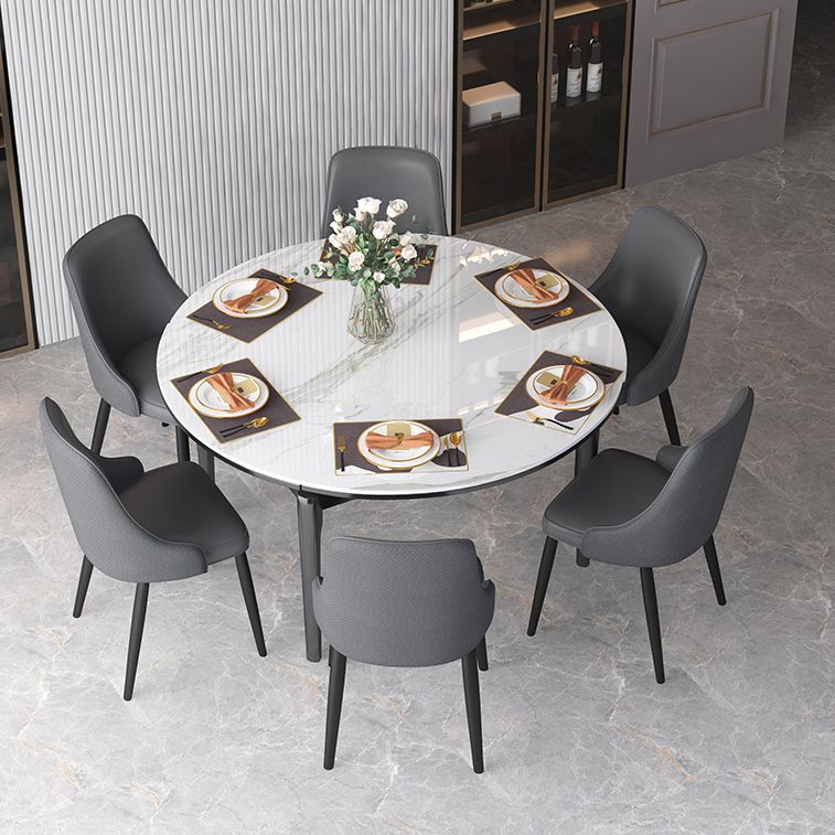 Metal Modern Dining Side Chair with Color Cushion Parsons Chair for Home Clearhalo ' kitchen&dining_furn' 'Dining Chairs' 'Dining Tables & Seating' 'dining_chair' 'furn' 'furn_dining_chair' 'Furniture' 'furniture_dining_chair' 'Kitchen & Dining Furniture' 'kitchen' 1200x1200_a8ff4043-4dbf-4f0c-be21-4ba72dc4f1dc