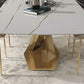 Traditional Luxury Rectangle Dining Table Stone Top Table for Dining Room Clearhalo 'Dining Tables & Seating' 'Dining Tables' 'dining_table' 'furn' 'furn_dining_table' 'Furniture' 'Kitchen & Dining Furniture' 1200x1200_a902ba68-379b-4f3f-a892-76a0a5d2acd1