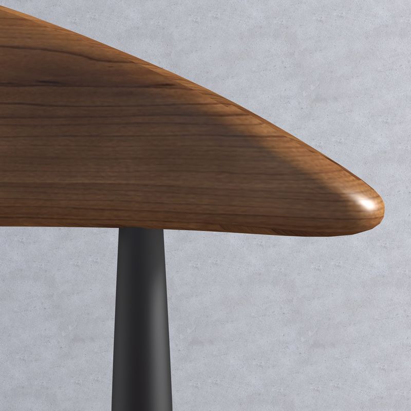 Faux Leather Side Chair Contemporary Open Back Dining Room Chair Clearhalo 'Dining Chairs' 'Dining Tables & Seating' 'dining_chair' 'furn' 'furn_dining_chair' 'Furniture' 'furniture_dining_chair' 'Kitchen & Dining Furniture' 1200x1200_a909be15-4a26-45ec-9bdc-5fc843acab01