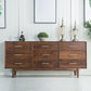 Modern Chest Rectangle 9 - Drawer Bar Pulls Solid Wood Straight Legs Accent Chest Clearhalo 'Cabinets & Chests' 'cabinets_chests' 'furn' 'furn_cabinets_chests' 'Furniture' 'Living Room Furniture' 1200x1200_a90b5bac-77fb-45d8-a65f-cf7fce2546bc