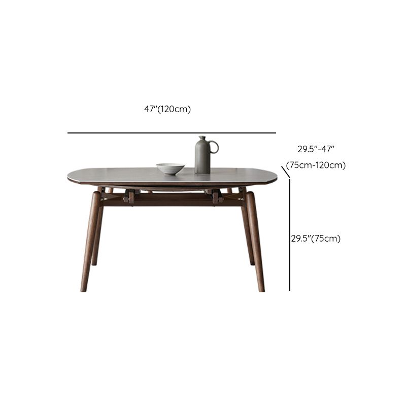 1/5/7/9断片焼く石トップラウンドグレーダイニングセット
