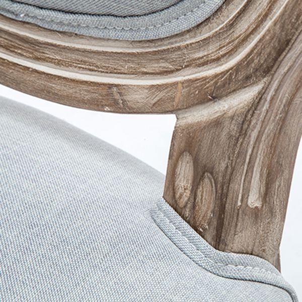 Country Style Dining Arm Chair King Louis Back Side Chair with Wood Legs for Home Use Clearhalo ' kitchen&dining_furn' 'Dining Chairs' 'Dining Tables & Seating' 'dining_chair' 'furn' 'furn_dining_chair' 'Furniture' 'furniture_dining_chair' 'Kitchen & Dining Furniture' 'kitchen' 1200x1200_a919952c-ceda-4bc9-8233-67613cc1e963