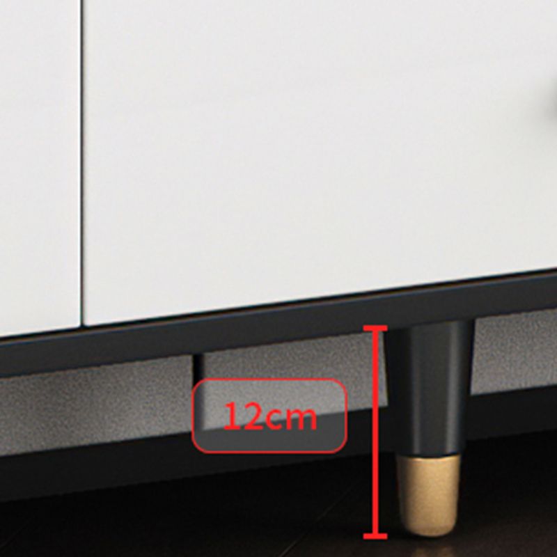 Cabinet télévisé en bois Modern Minimalist Home Open TV Stand Console