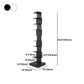 Modern Style Steel Bookshelf Vertical Shelf Bookcase for Home Clearhalo 'Bookcases' 'furn' 'furn_bookcases' 'Furniture' 'furniture_bookcases' 'kitchen' 'kitchen_bookcases' 'Living Room Furniture' 'Office Furniture' 1200x1200_a91ced26-1bcf-4e7b-9f8e-07ba3d438001