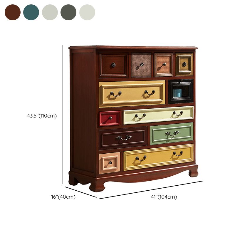 Traditional Storage Chest Dresser Wooden Storage Chest with Drawers for Bedroom Clearhalo 'Bedroom Furniture' 'Dressers & Chests' 'dressers_chests' 'furn' 'furn_dressers_chests' 'Furniture' 1200x1200_a91d55ba-3187-43f4-bcb3-90a06fb65999