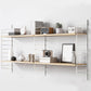 Wall-mount Bookshelf Modern Wooden Bookcase with Multi Shelves