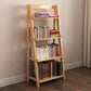 4-shelf Rubber Wood Ladder Bookshelf Modern Vertical Bookshelf for Home Clearhalo 'Bookcases' 'furn' 'furn_bookcases' 'Furniture' 'furniture_bookcases' 'kitchen' 'kitchen_bookcases' 'Living Room Furniture' 'Office Furniture' 1200x1200_a922fdad-e029-40d6-8a25-668929281ad9
