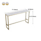 White Glam Style Bar Table Faux Marble Milk Tea Shop Bar Table Clearhalo 'Bar Furniture' 'Bar Tables' 'bar_tables' 'furn' 'furn_bar_tables' 'Furniture' 'furniture_bar_tables' 'Kitchen & Dining Furniture' 1200x1200_a9242d5a-91ef-4ee2-822b-eb6dc55ae8ff